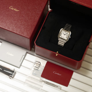 Cartier Santos - Stainless/Midsized - Full Set - Modern