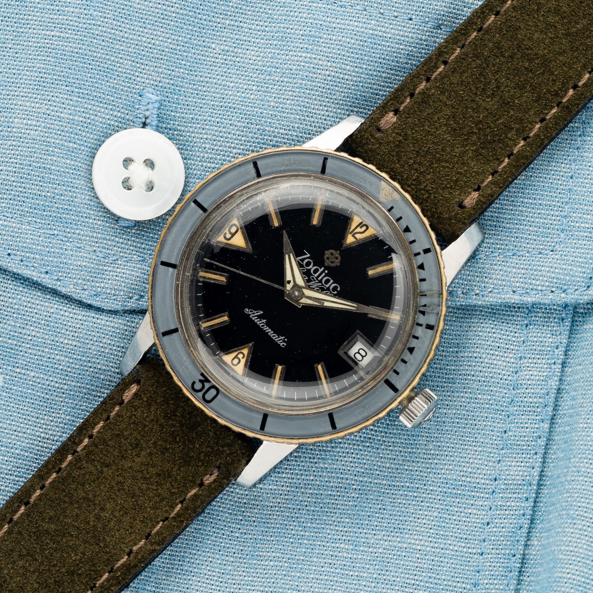 Zodiac Sea Wolf w/Bakelite Bezel - 1970s