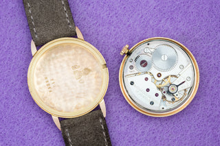 Movado Time-Only - 18k Rose Gold - 1950s