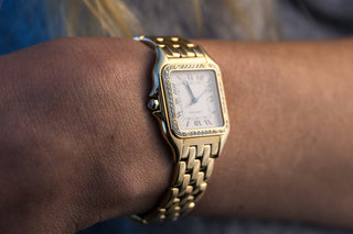 Cartier Panthère - 18k Yellow Gold - Factory Diamonds - 1980s