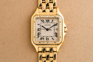 Cartier Panthère - 18k Yellow Gold - Factory Diamonds - 1980s