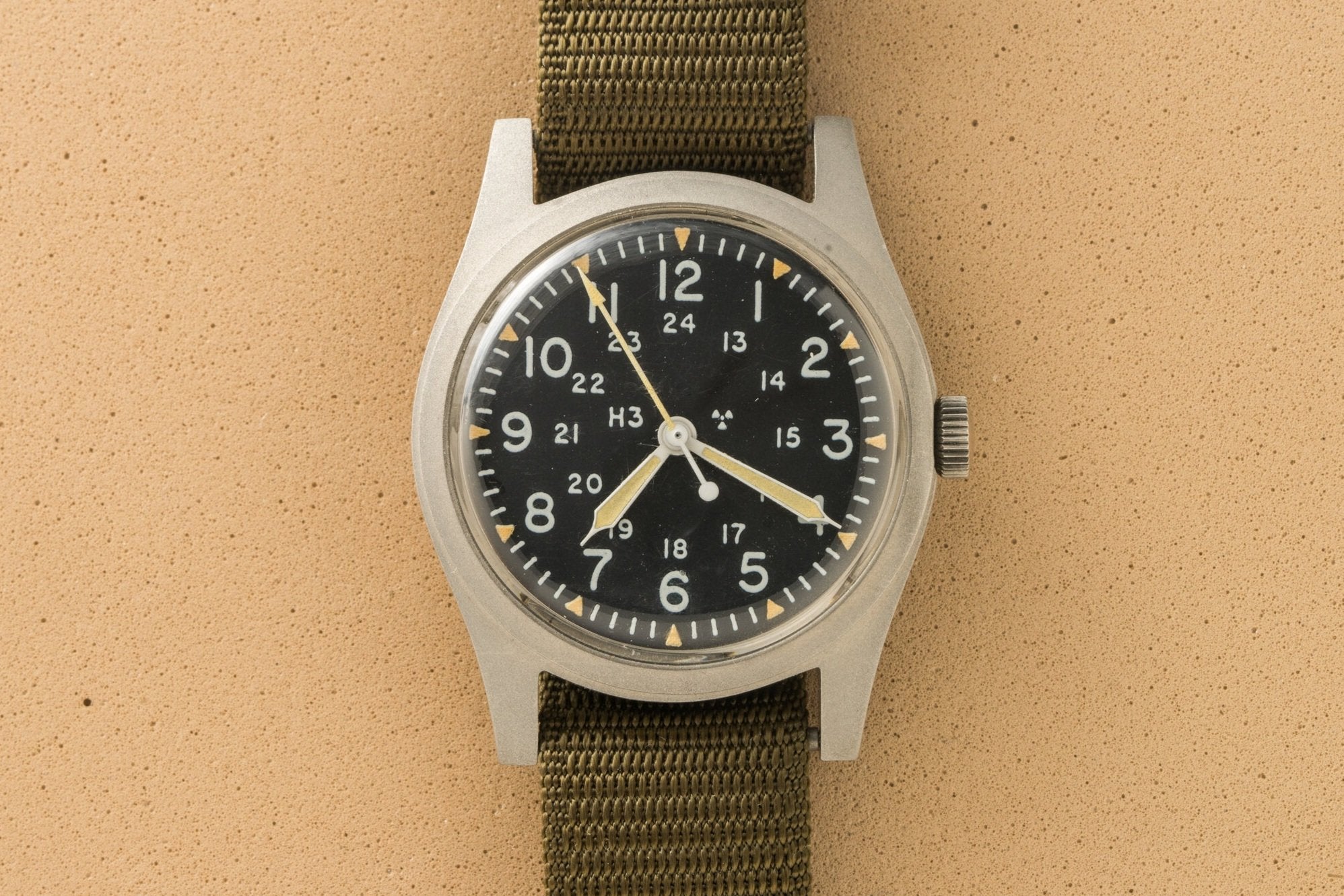 パリコレクション Hamilton H3 Collectors – 1978 - MIL-W-46374B - Military 時計
