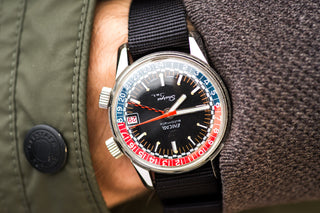 Enicar Sherpa Jet GMT - "Pepsi" - 1970s