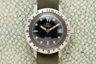 Dreffa 20 Atmos Skin Diver - GMT Bezel/"Big Crown" - 1960s