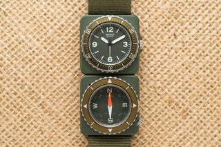 Seiko Field Master "Contra" With Compass - Ref. 1421-014A - Very Rare - 1983 