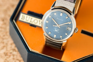Bulova Sea King "Whale" w/Box - 1970