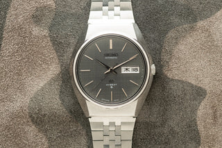 Grand Seiko 56GS - Grey Linen/Kanji Dial - w/Box/Papers -1970s