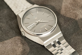 Grand Seiko 56GS - Grey Linen/Kanji Dial - w/Box/Papers -1970s