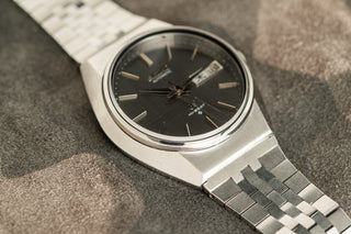 Grand Seiko 56GS - Grey Linen/Kanji Dial - w/Box/Papers -1970s