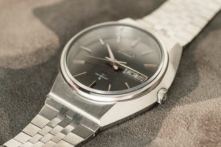 Grand Seiko 56GS - Grey Linen/Kanji Dial - w/Box/Papers -1970s