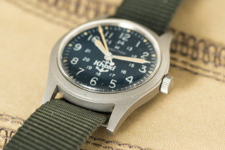 Hamilton Khaki - Rare Blue Anchor Dial - 1980s
