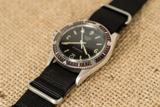 Bulova/Caravelle Sea Hunter - Faded Maroon Bezel - 1970