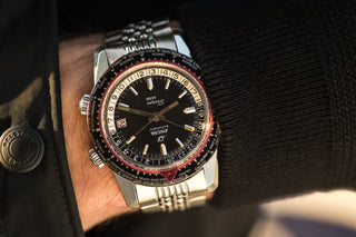Enicar Sherpa Guide 600 GMT/World Time - w/Box/Papers - 1960s