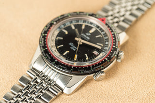 Enicar Sherpa Guide 600 GMT/World Time - w/Box/Papers - 1960s