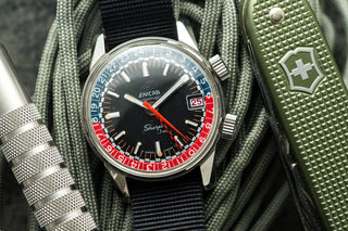 Enicar Sherpa Jet GMT - "Pepsi" - 1970s