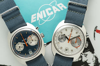 Enicar "Big Eye" Soccer Timer Chronograph - Very Rare - 1970s