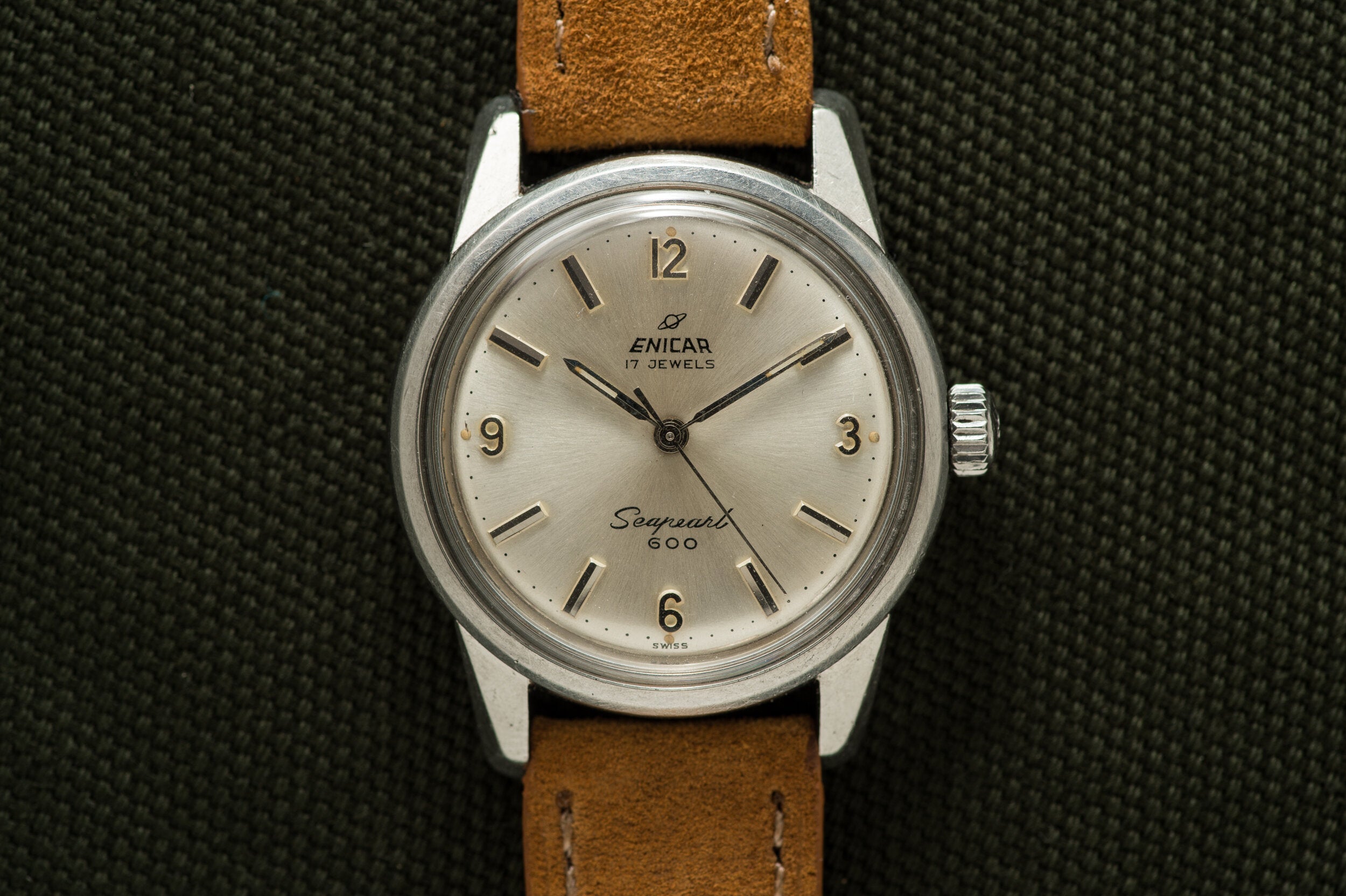 Enicar Seapearl 600 - Super Compressor - 1960s – Collectors Corner NY