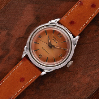 Benrus 3 Star Selfwinding - "Caramel" Tropical Dial - 1950s