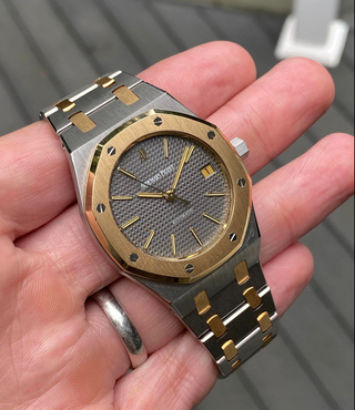 Audemars Piguet Royal Oak 14790SA - w/Papers - Near Mint/*Unpolished* - 2003