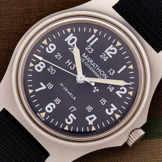 N.O.S. Marathon/Gallet H3 Military w/Box/Strap (2 Available) - 1984